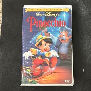 Disney's Pinocchio 60th Anniversary Edition VHS